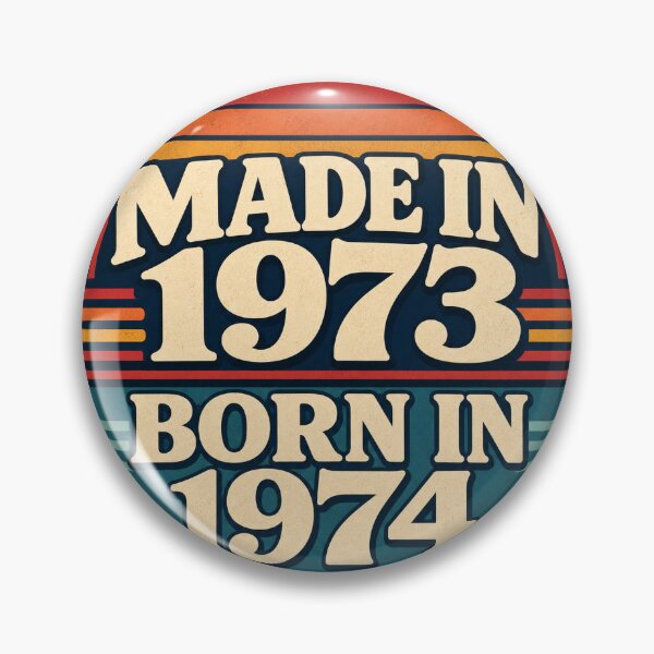Item preview, Made In 1973 Born In 1974 designed and sold by aihrgdesign.