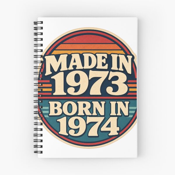 Item preview, Made In 1973 Born In 1974 designed and sold by aihrgdesign.