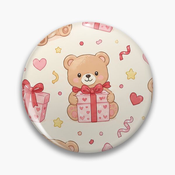 Item preview, Teddy Bear Heart Gift Pattern designed and sold by Soft Berry Studio.