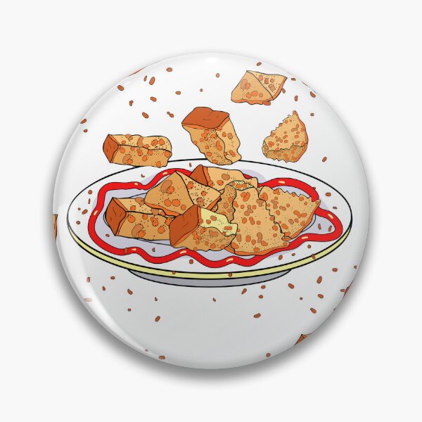 Item preview, Ketchup Dipped Crunchy Bread Snacks designed and sold by OrPolly.