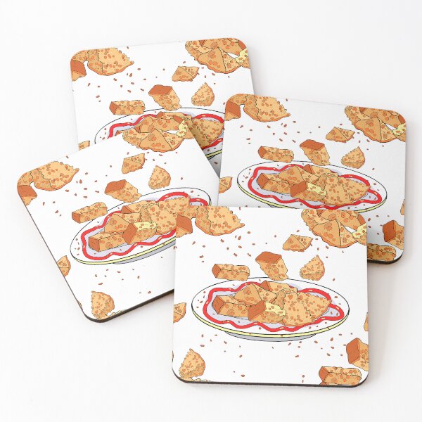 Item preview, Ketchup Dipped Crunchy Bread Snacks designed and sold by OrPolly.