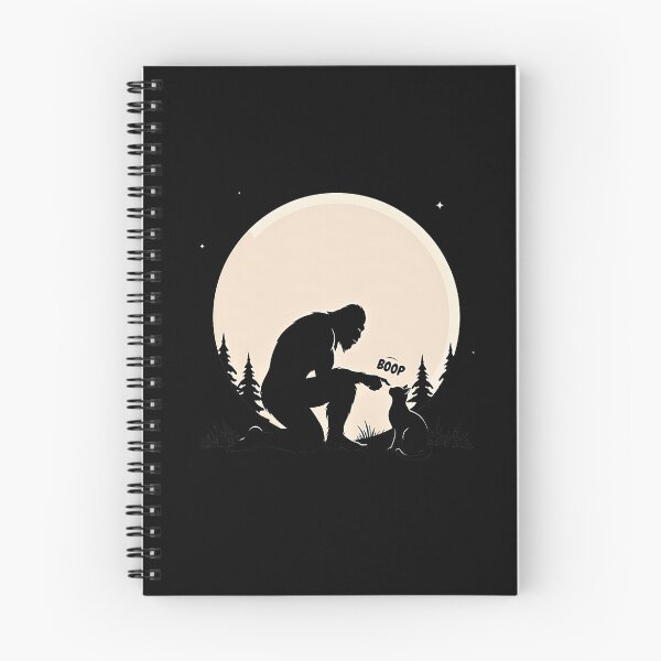 Item preview, Bigfoot Boops Cat Under Full Moon designed and sold by Rahamkshop.