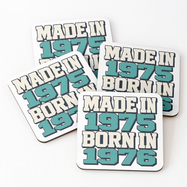 Item preview, Made In 1975 Born In 1976 designed and sold by aihrgdesign.