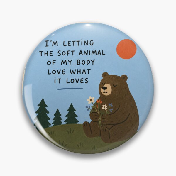 Item preview, Mary Oliver Bear Soft Animal Poem designed and sold by Leskeetittt.