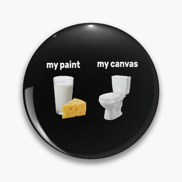 Item preview, Funny Lactose Intolerance My Paint My Canvas Dairy Joke designed and sold by IsDesignHub.