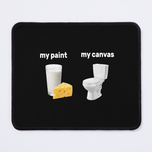 Item preview, Funny Lactose Intolerance My Paint My Canvas Dairy Joke designed and sold by IsDesignHub.