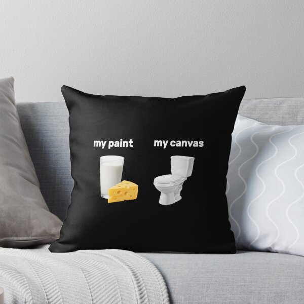 Item preview, Funny Lactose Intolerance My Paint My Canvas Dairy Joke designed and sold by IsDesignHub.