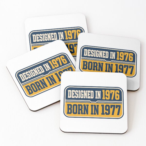 Item preview, Designed In 1976 Born In 1977 designed and sold by aihrgdesign.