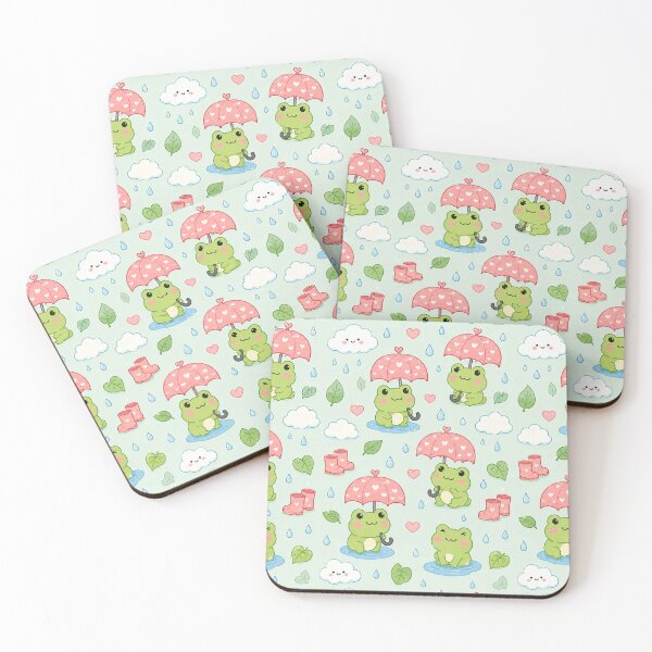 Item preview, Frog Heart Umbrella Pattern designed and sold by Soft Berry Studio.