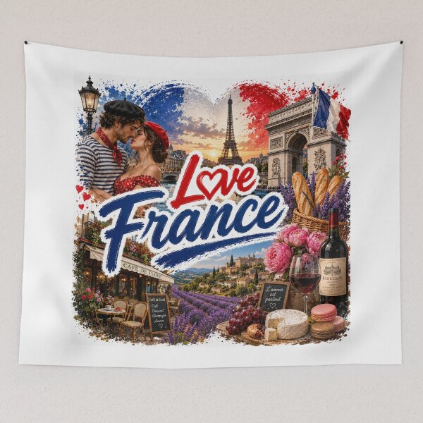 Item preview, loveFrance designed and sold by Story&Soul.