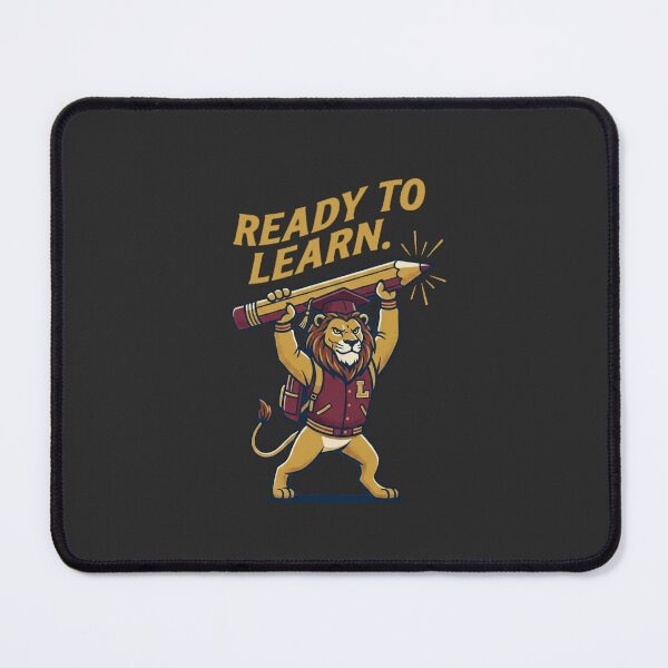 Item preview, Ready to Learn Lion Student designed and sold by PunchDrop.
