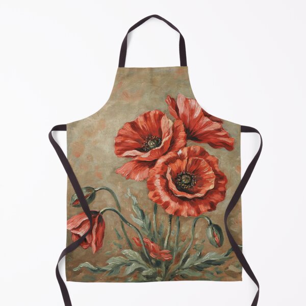 Item preview, Red color,poppies. designed and sold by elegantpaterns.