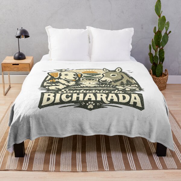 Item preview, Santuário da Bicharada Animal Sanctuary Vintage T-Shirt designed and sold by Santuário da Bicharada.