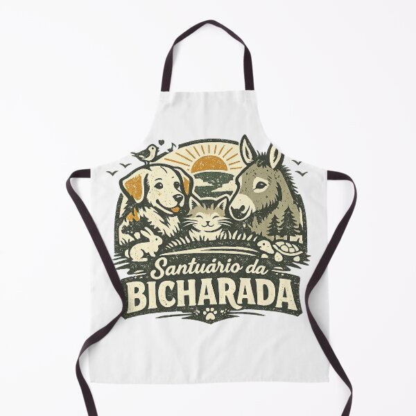 Item preview, Santuário da Bicharada Animal Sanctuary Vintage T-Shirt designed and sold by Santuário da Bicharada.