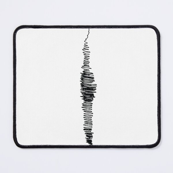 Item preview, Minimalist Black Scribble Soundwave Art designed and sold by BetweenForms.