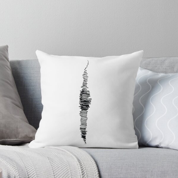 Item preview, Minimalist Black Scribble Soundwave Art designed and sold by BetweenForms.