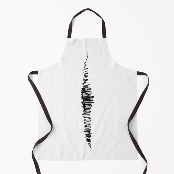 Item preview, Minimalist Black Scribble Soundwave Art designed and sold by BetweenForms.