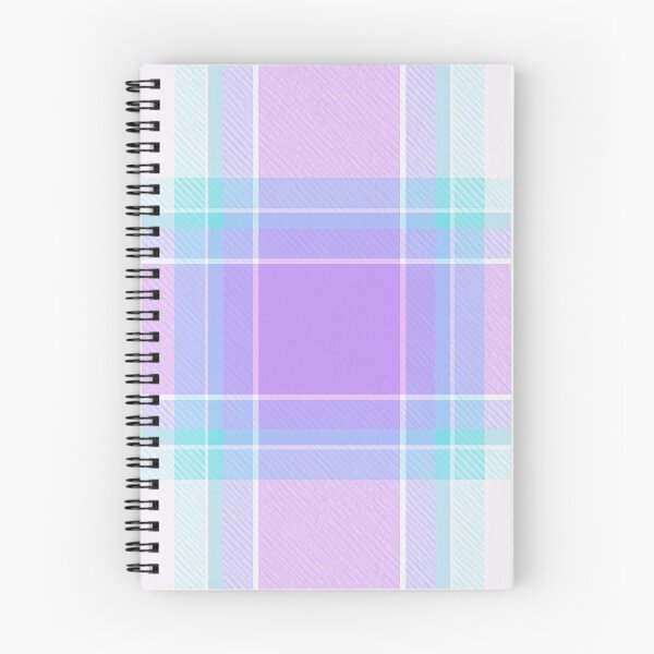 Item preview, Purple Pink Aqua Blue Plaid designed and sold by SeaStarAlex.