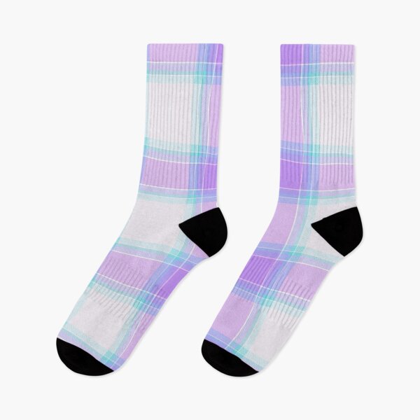 Item preview, Purple Pink Aqua Blue Plaid designed and sold by SeaStarAlex.