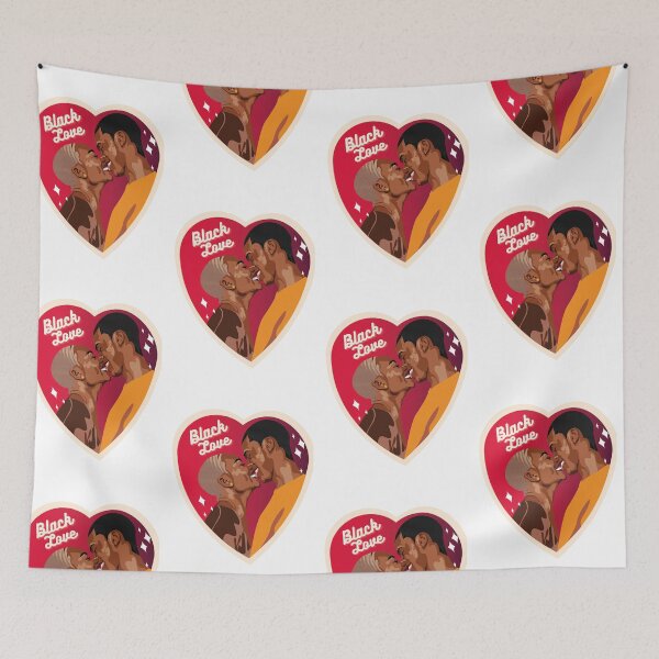 Item preview, Happy Valentine's Day - Black love designed and sold by theokosaart.