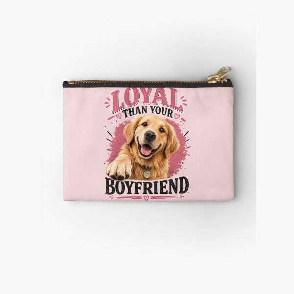 Item preview, Loyal Than Your Boyfriend Funny Golden Retriever designed and sold by honighase.