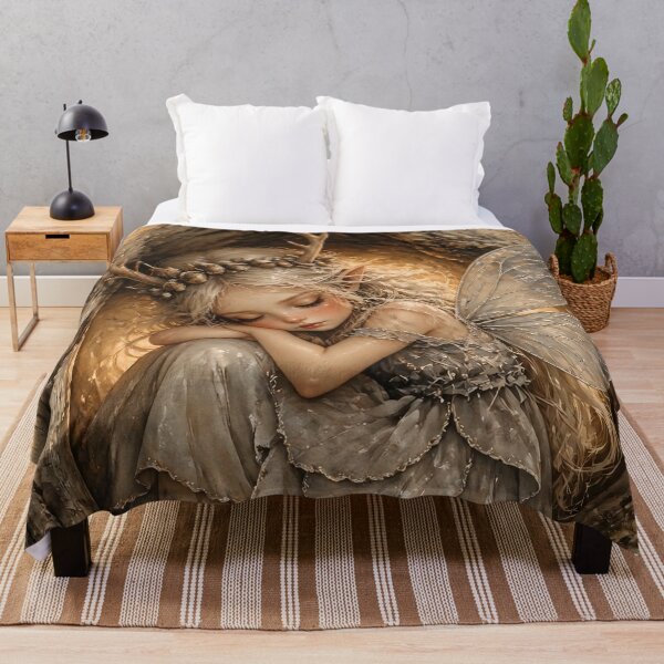 Item preview, Fairy Asleep in a Tree Hollow designed and sold by FaeCoreStudio.
