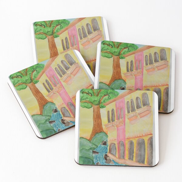 Item preview, Building Watercolor designed and sold by katetaussig.