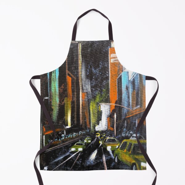 Item preview, New York's Electric Midnight designed and sold by Alfred Fox Art.