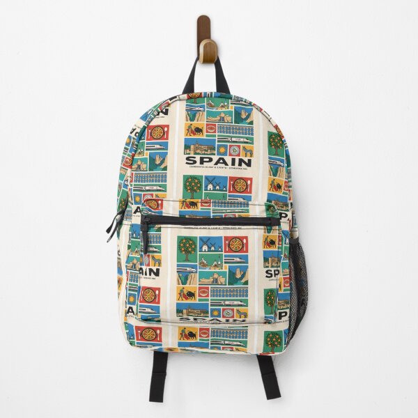 Item preview, Spain Travel Landmarks Culture Collage Art designed and sold by FrankOliver.
