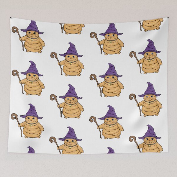 Item preview, Wizard Cat Meme designed and sold by Studio26_.