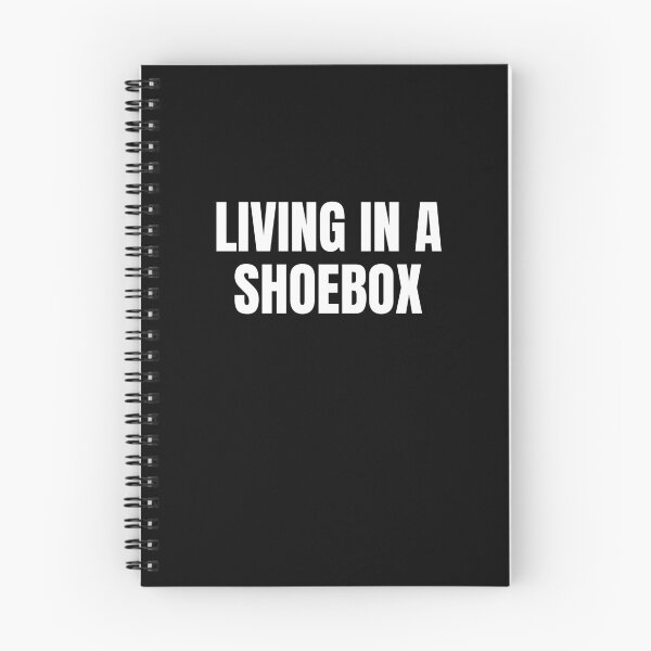 Item preview, Living in a Shoebox (White) designed and sold by ShipCrewNation.