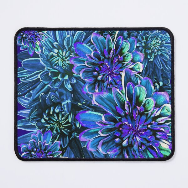 Item preview, Light Blue Chrysanthemums 6 designed and sold by nastiaart.