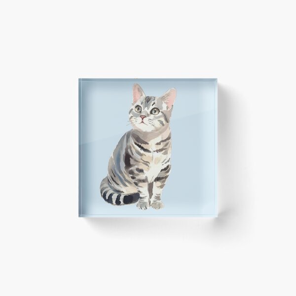 Item preview, Grey Tabby Kitty designed and sold by xiao xuans.
