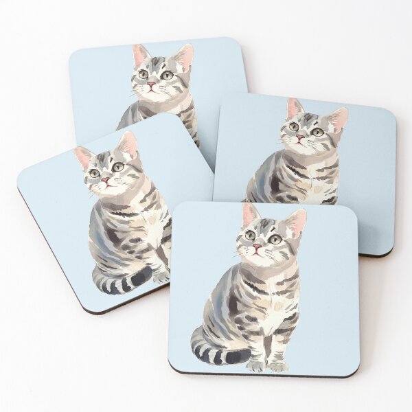 Item preview, Grey Tabby Kitty designed and sold by xiao xuans.