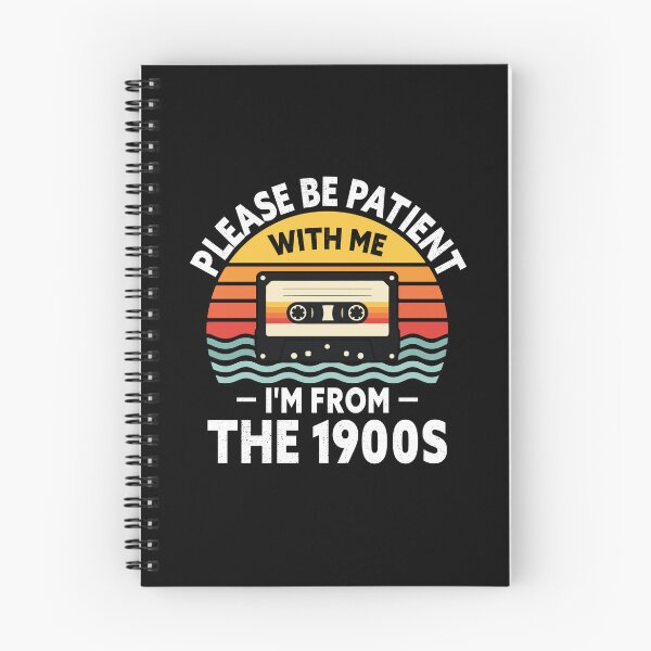 Item preview, Please Be Patient With Me Im From The 1900s Retro Cassette designed and sold by IsDesignHub.
