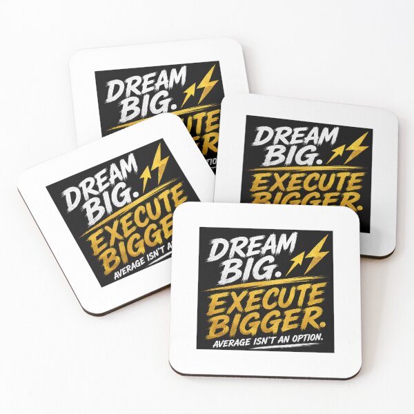Item preview, Dream Big. Execute Bigger. designed and sold by Tyshawnj1444.