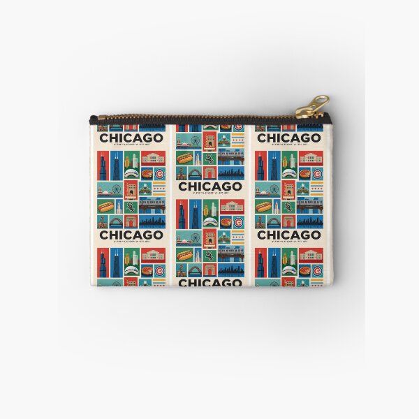 Item preview, Windy City Landmarks Commemorative Graphic designed and sold by FrankOliver.