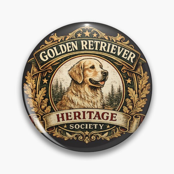 Item preview, Golden Retriever Heritage Society designed and sold by Golden Era Studio.