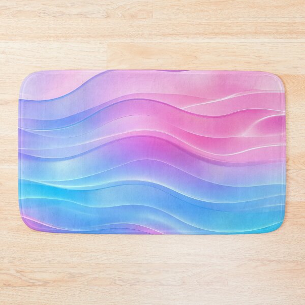 Item preview, Pastel Cotton Candy Holographic Fluid Glass Waves designed and sold by Aimaniia666.