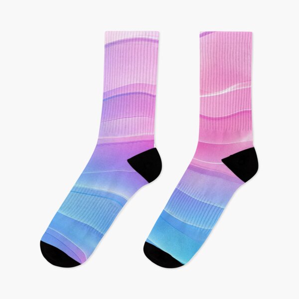 Item preview, Pastel Cotton Candy Holographic Fluid Glass Waves designed and sold by Aimaniia666.