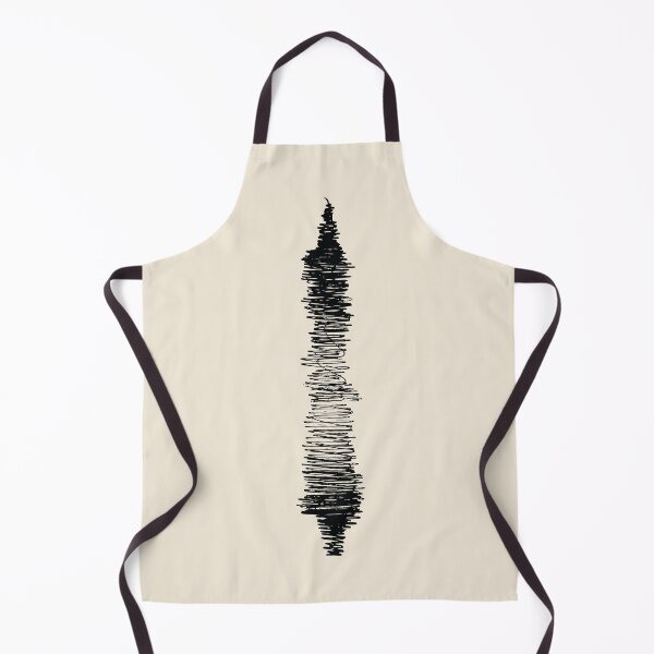 Item preview, Minimalist Black Scribble Soundwave Art designed and sold by BetweenForms.
