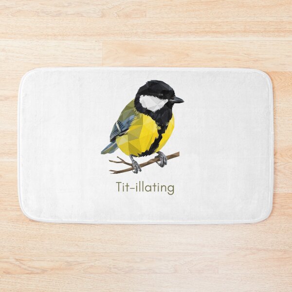 Item preview, Tit-illating - Funny Great Tit Bird Pun designed and sold by Neurospicy Trolls.