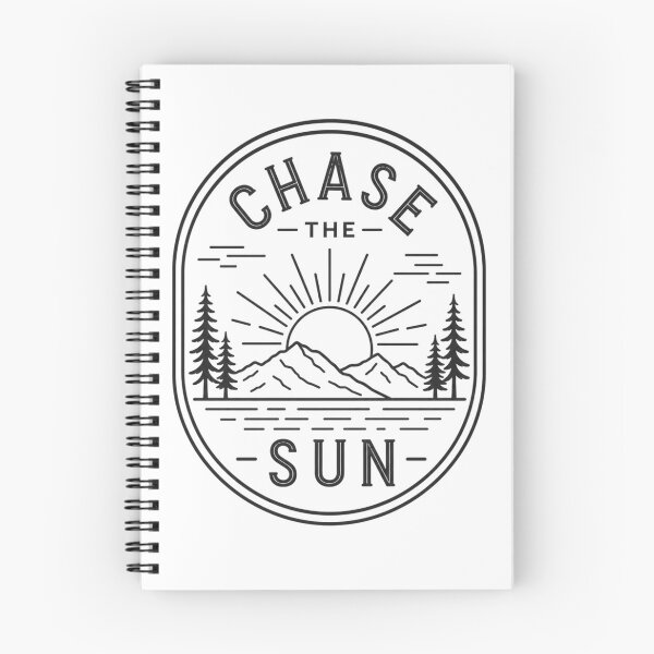 Item preview, Chase The Sun – Monochrome Vintage Badge Logo Design designed and sold by Jandedan.