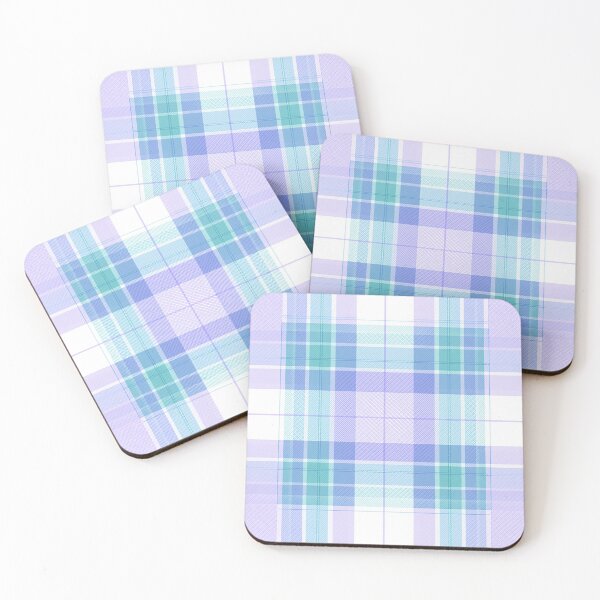 Item preview, Lavender Teal Cute Plaid designed and sold by SeaStarAlex.