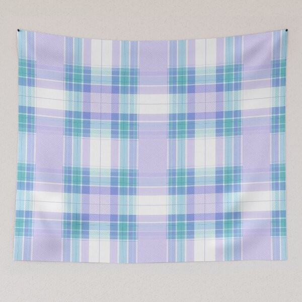 Item preview, Lavender Teal Cute Plaid designed and sold by SeaStarAlex.