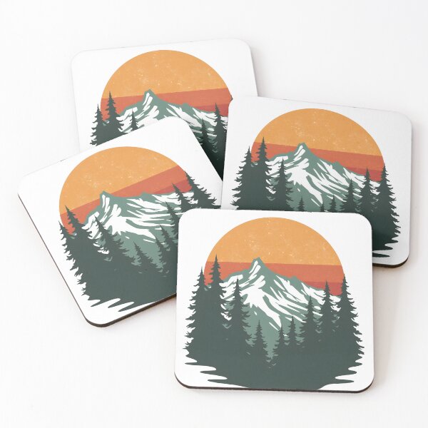 Item preview, Langley British Columbia Canada Vintage Mountain Outdoor Design designed and sold by WonderMugStudio.