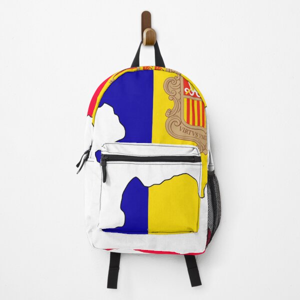 Item preview, Map of the flag of Andorra designed and sold by visual adventures.