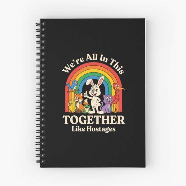 Item preview, Funny Coworker Gag Gift Were All In This Together Like Hostages designed and sold by IsDesignHub.
