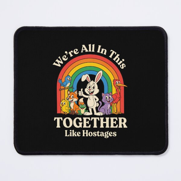 Item preview, Funny Coworker Gag Gift Were All In This Together Like Hostages designed and sold by IsDesignHub.