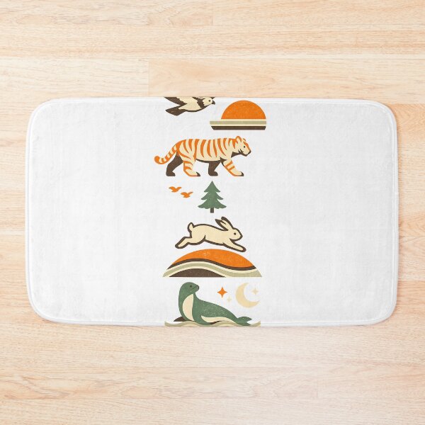 Item preview, Minimalist Wildlife Retro Animals T-Shirt designed and sold by Santuário da Bicharada.